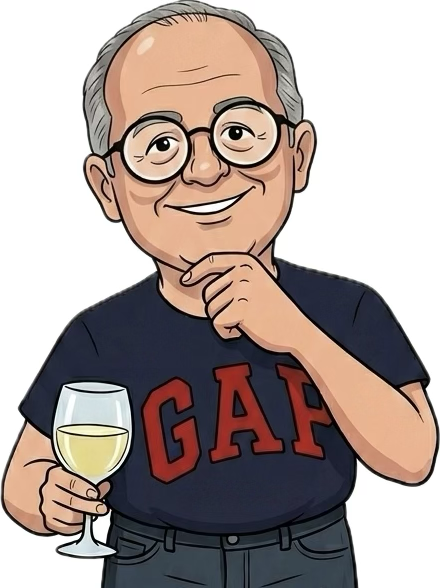 Cartoon portrait of Dr Maurice Duffy
